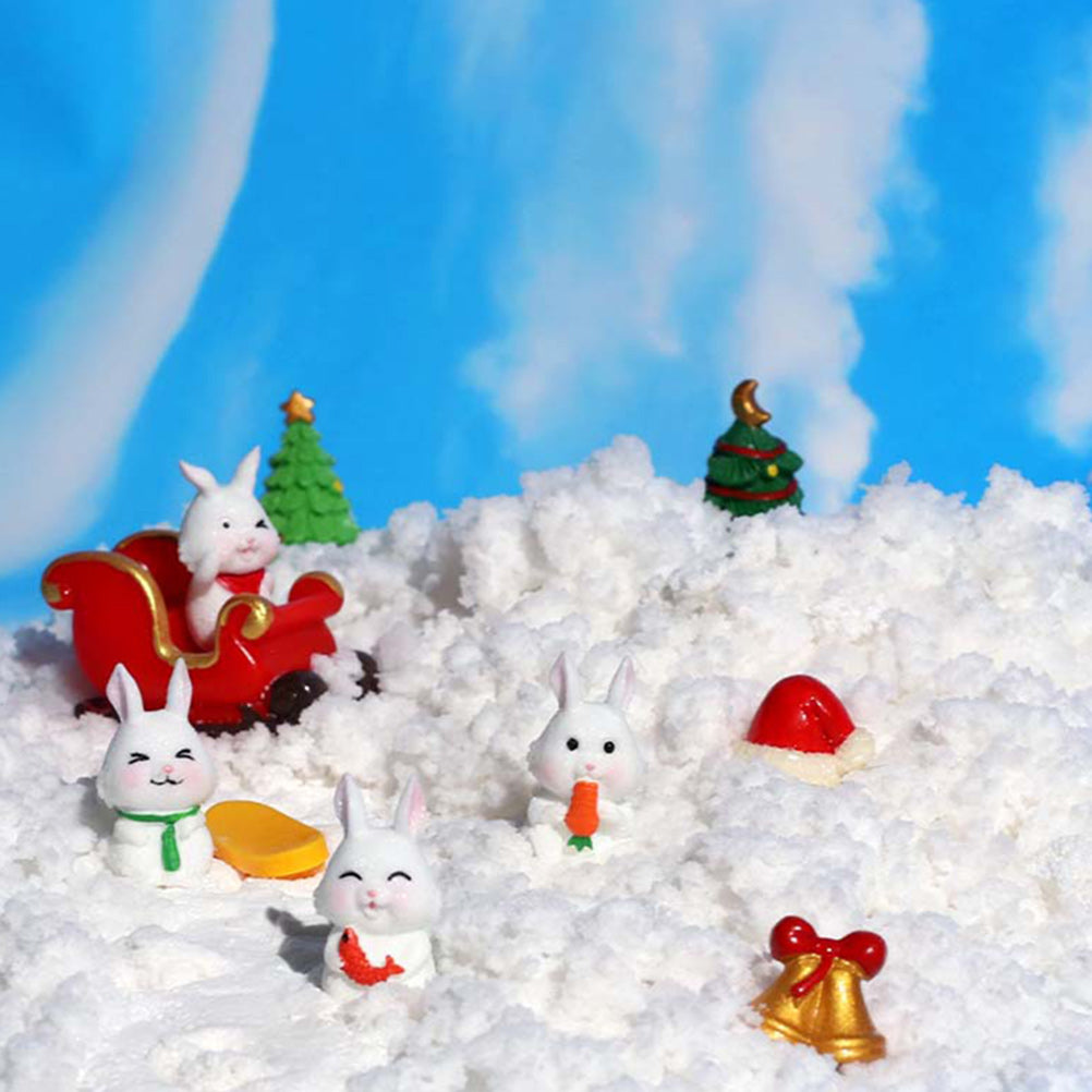 Rabbit Dollhouse Ornament DIY Fairy Miniature Figurines M59661