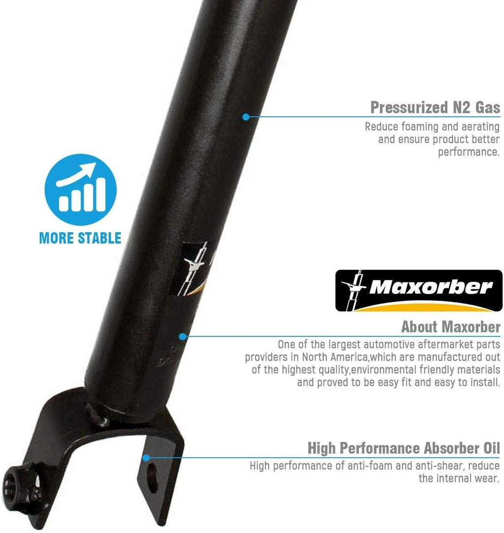 Rear Shocks Absorbers Gas Struts Set of 2 Z62858