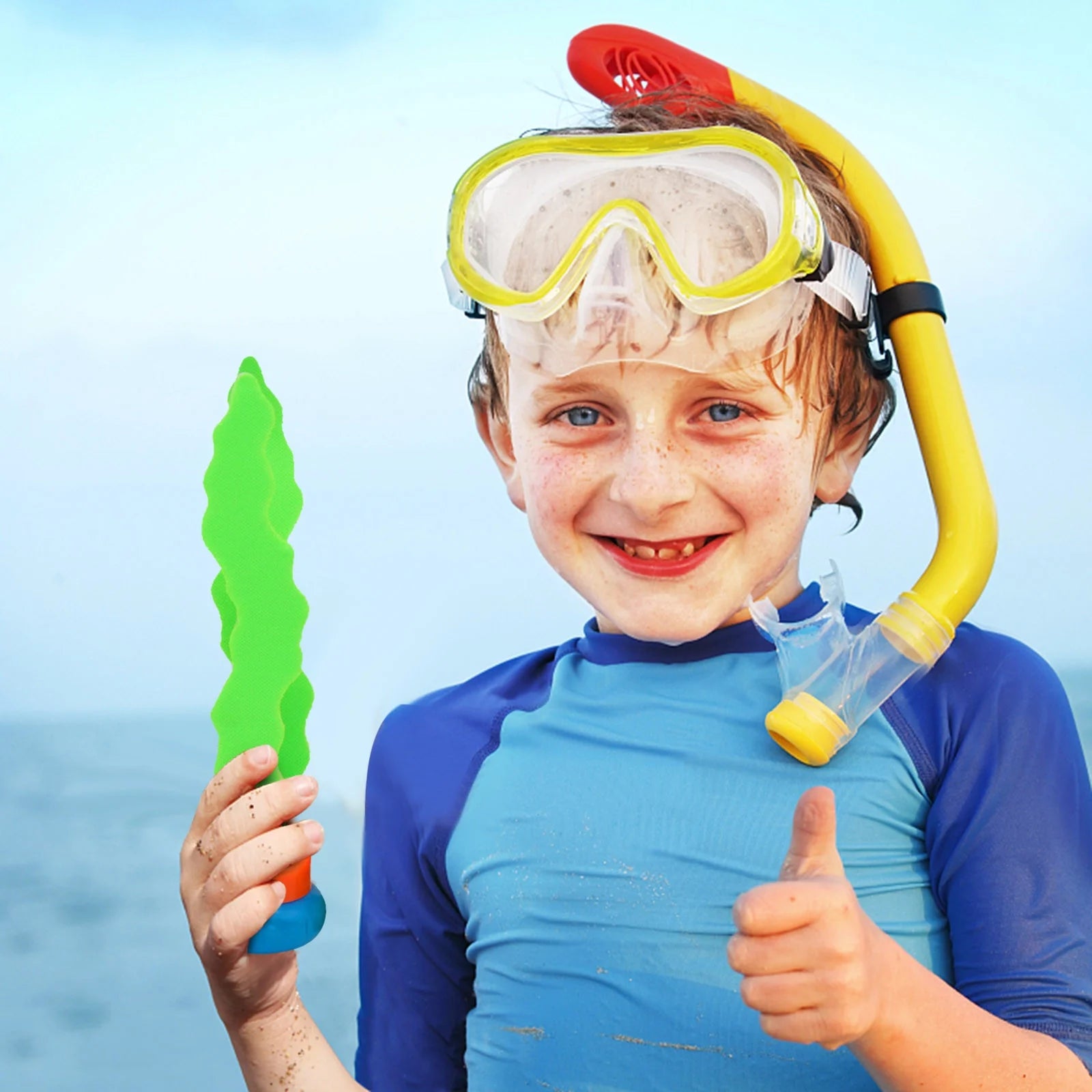 3PCS Diving Ball Streamers Swimming Pool Toys E619
