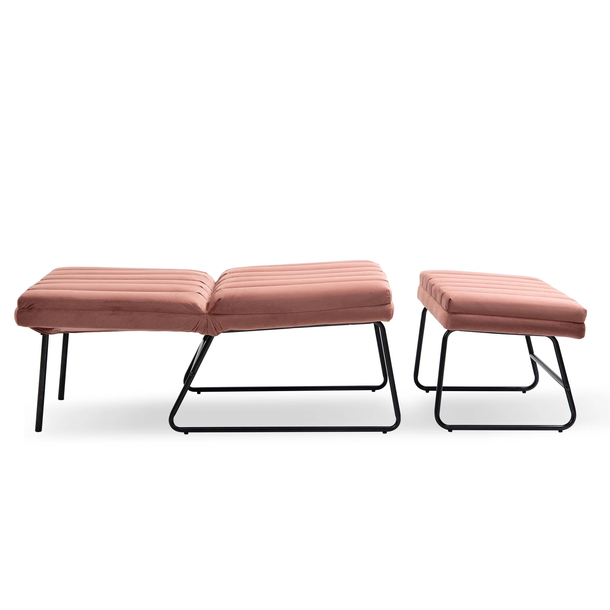 Pink Upholstered Lounge Chair S66891