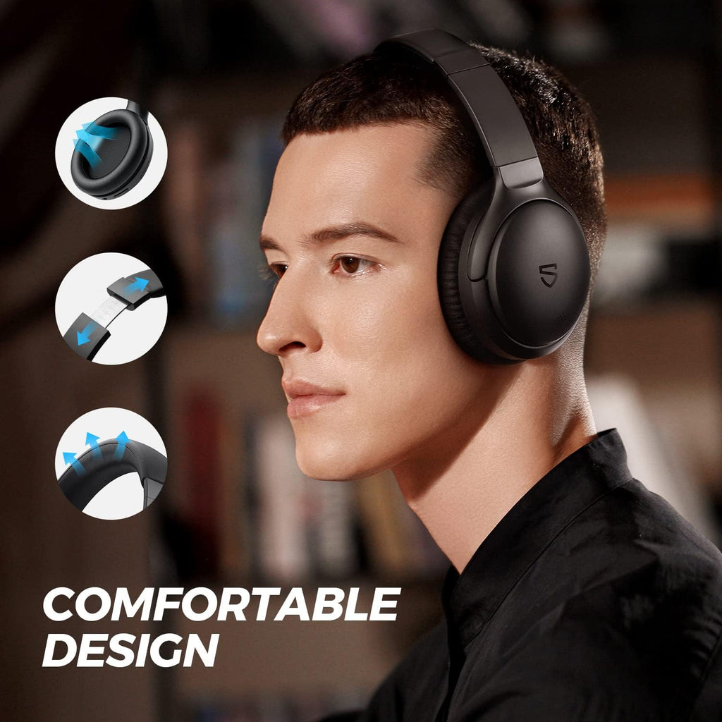 Hybrid Active Noise Cancelling Over Ear Bluetooth Headphones M7720