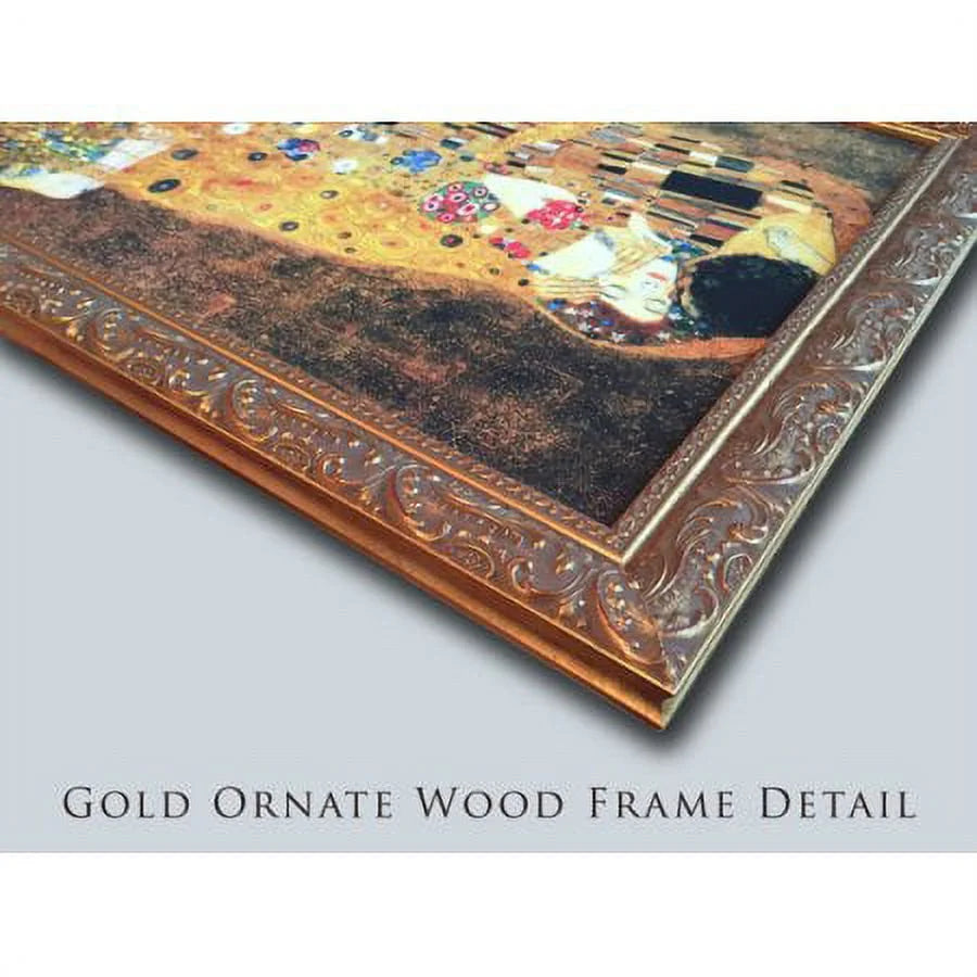 Gold Ornate Wood Framed Museum Art Print R492
