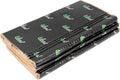 10pcs 80mil 25sqft Self Adhesive Sound Deadener Mat Black C118600