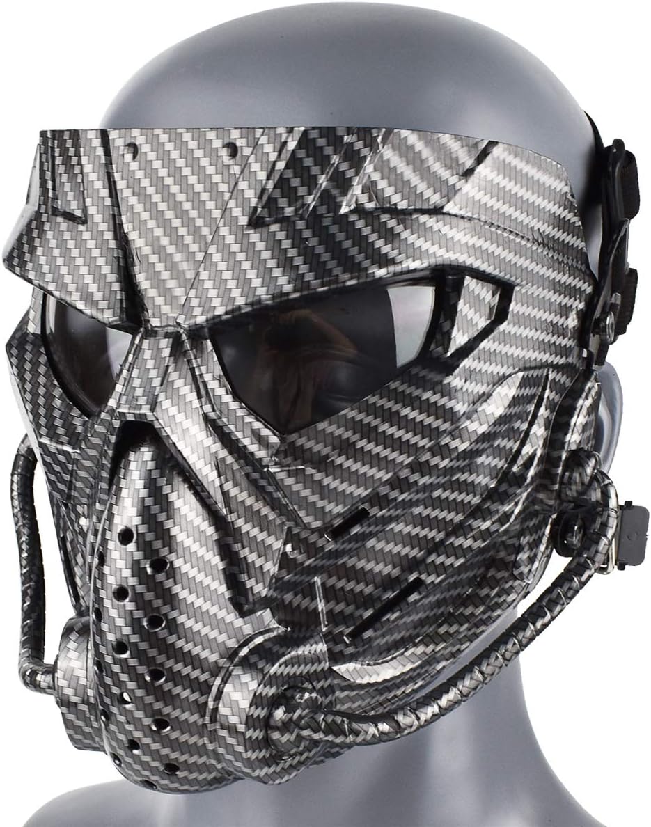 Alien Airsoft Mask Full Face Tactical Mask with Eye Protection Impact Resistant F179931