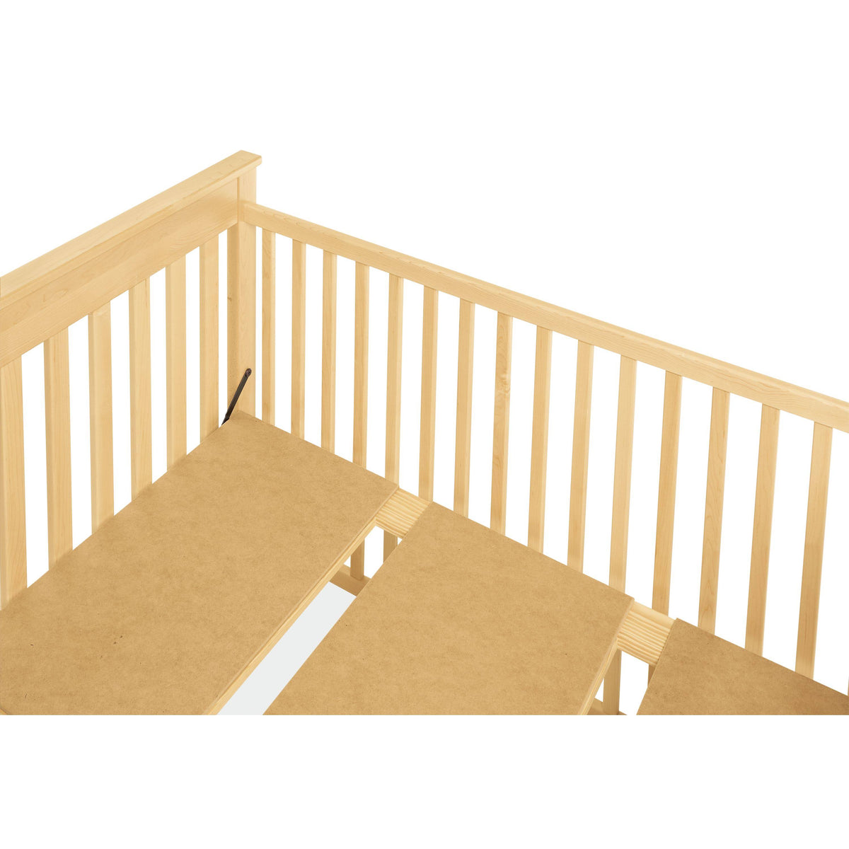 Modern Nest Crib with Toddler Bed Frame Conversion Rail G18760