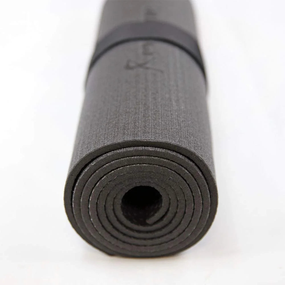 Large Exercise Mat 6 x 4 feet, 1/4" Thickness, Black E213976