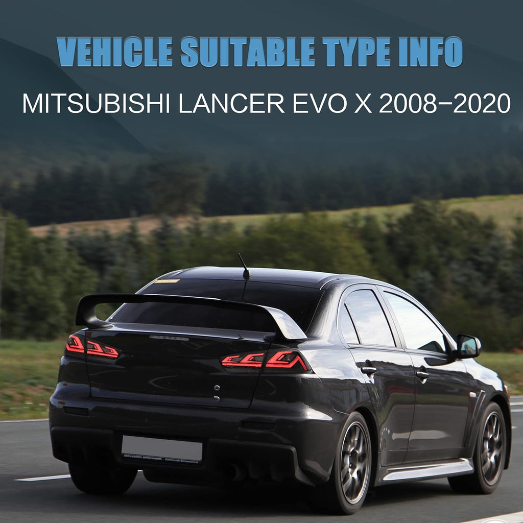 Smoked Taillight for Mitsubishi Lancer EVO X I8215