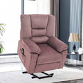Velvet Power Lift Recliner Chair 300 lb Capacity D899