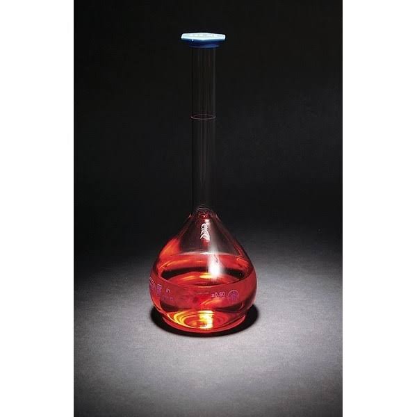 1000ml Class B Volumetric Flask with Snap Cap C621