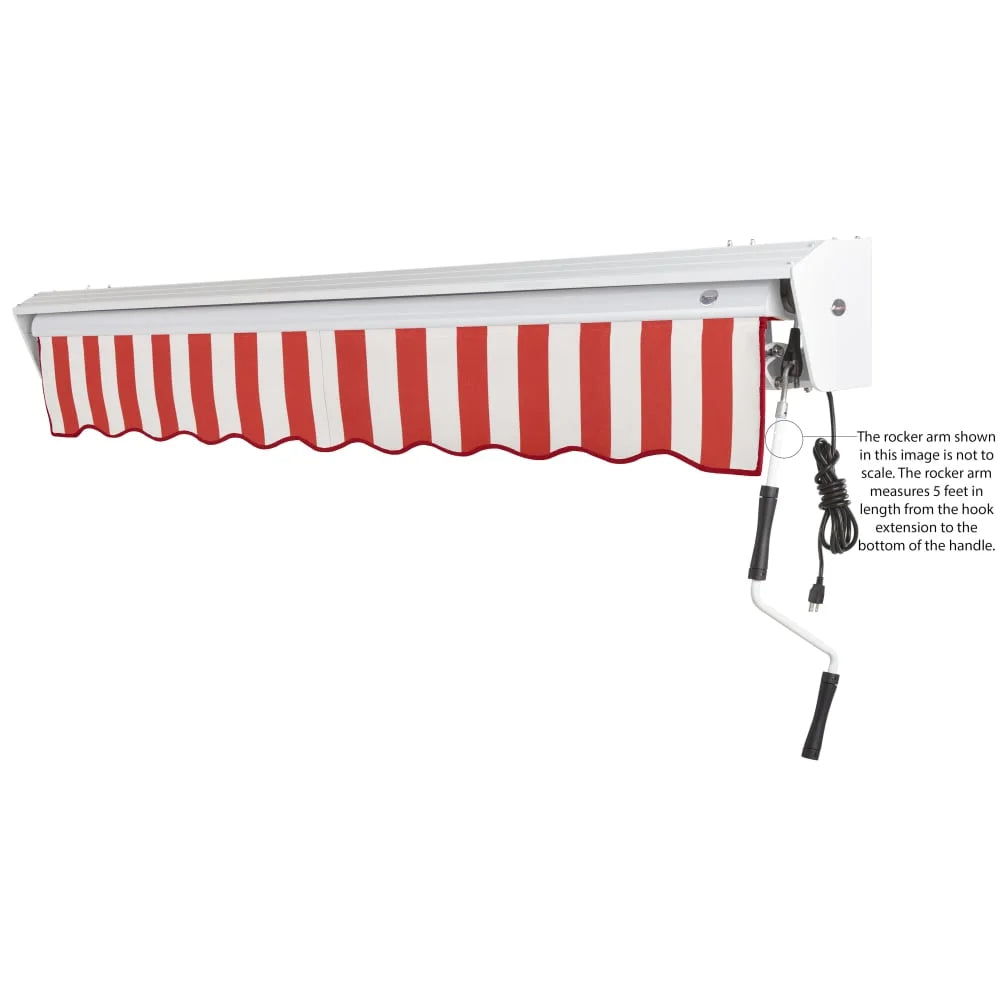 Motorized Retractable Awning with Remote G4016