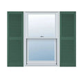 18 inchw x 66 inchh Vinyl Open Louver Shutters with Shutter-Loks, Forest J1734