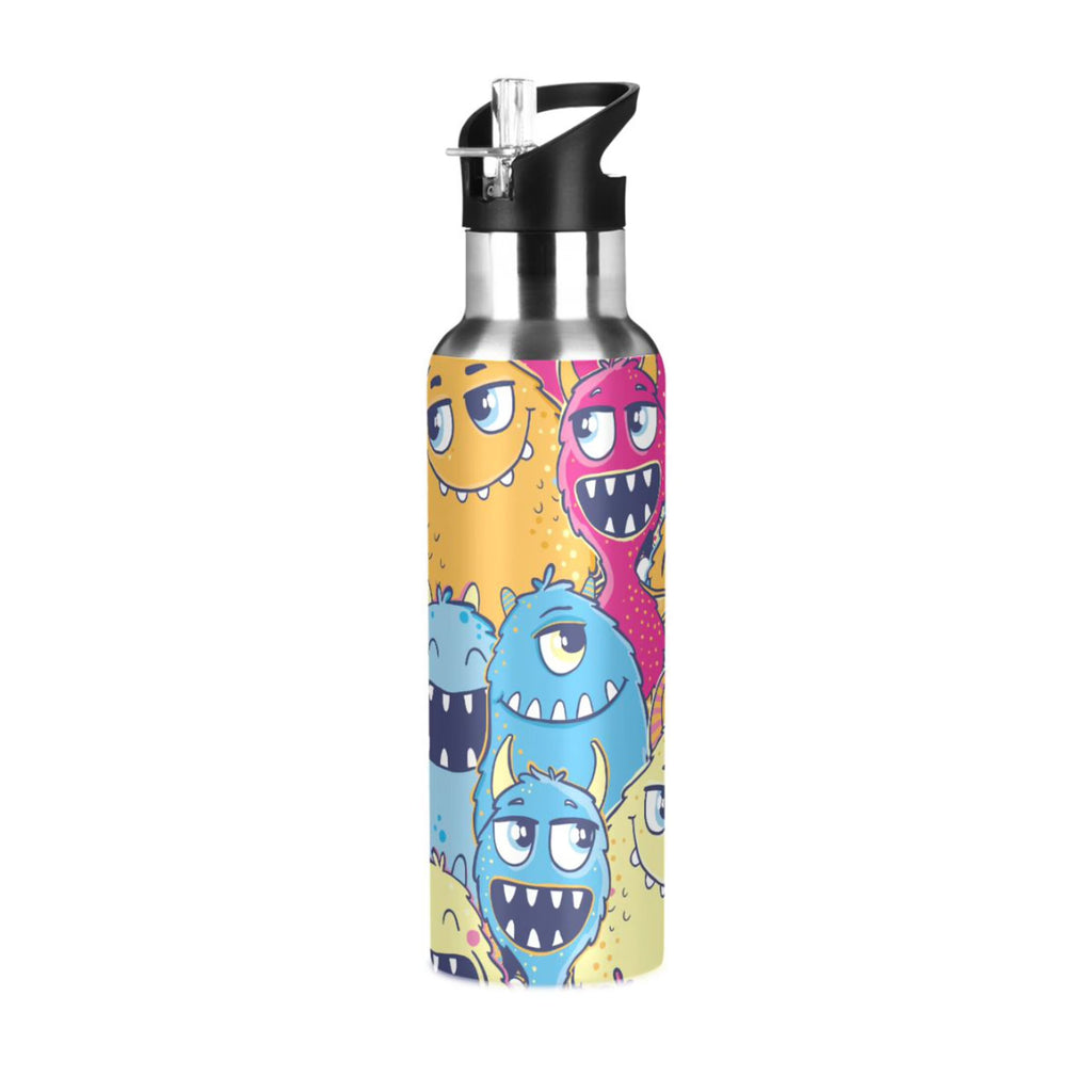 Stainless Steel Insulated Water Bottle with Straw Lid S352158
