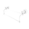 Matte White 18 inch Double Towel Bar Z925