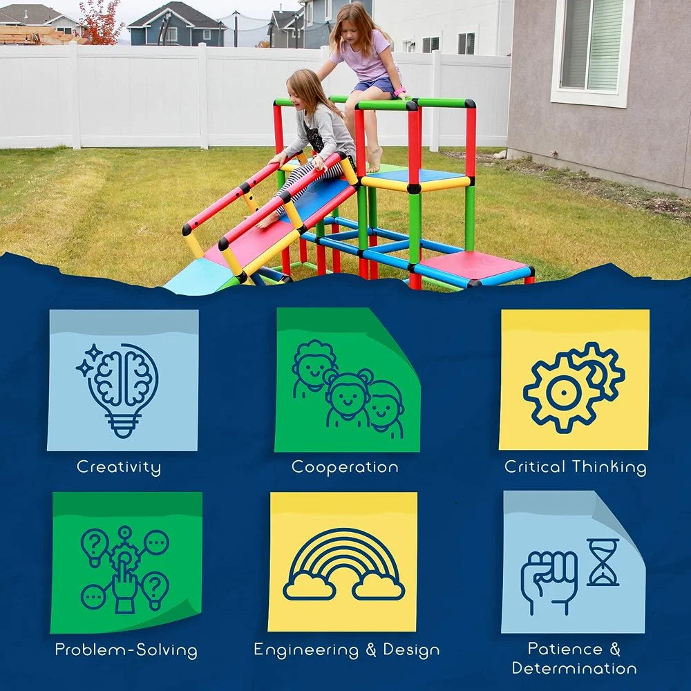 Modular Life-Size Playset Climbing Frame J3762