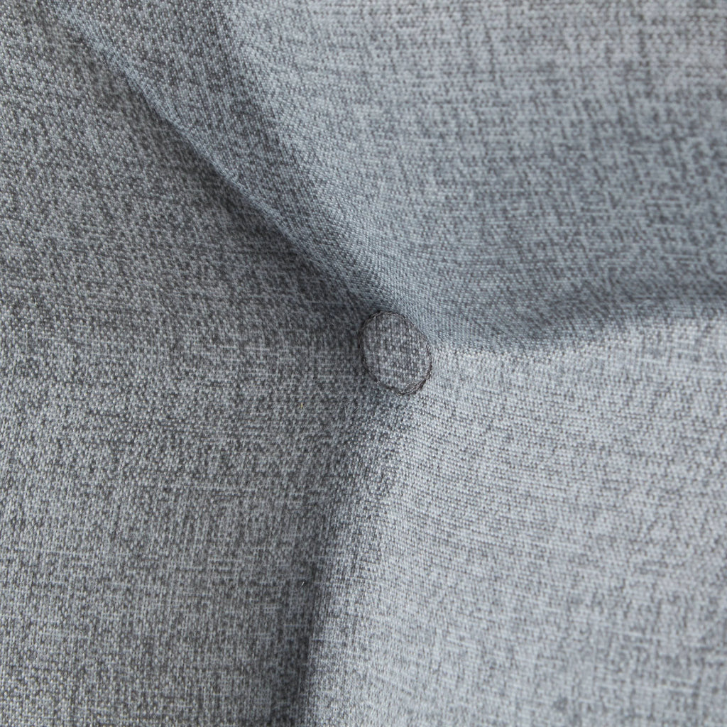 Heather Gray Outdoor Tufted Chair Cushion Set of 2 H749