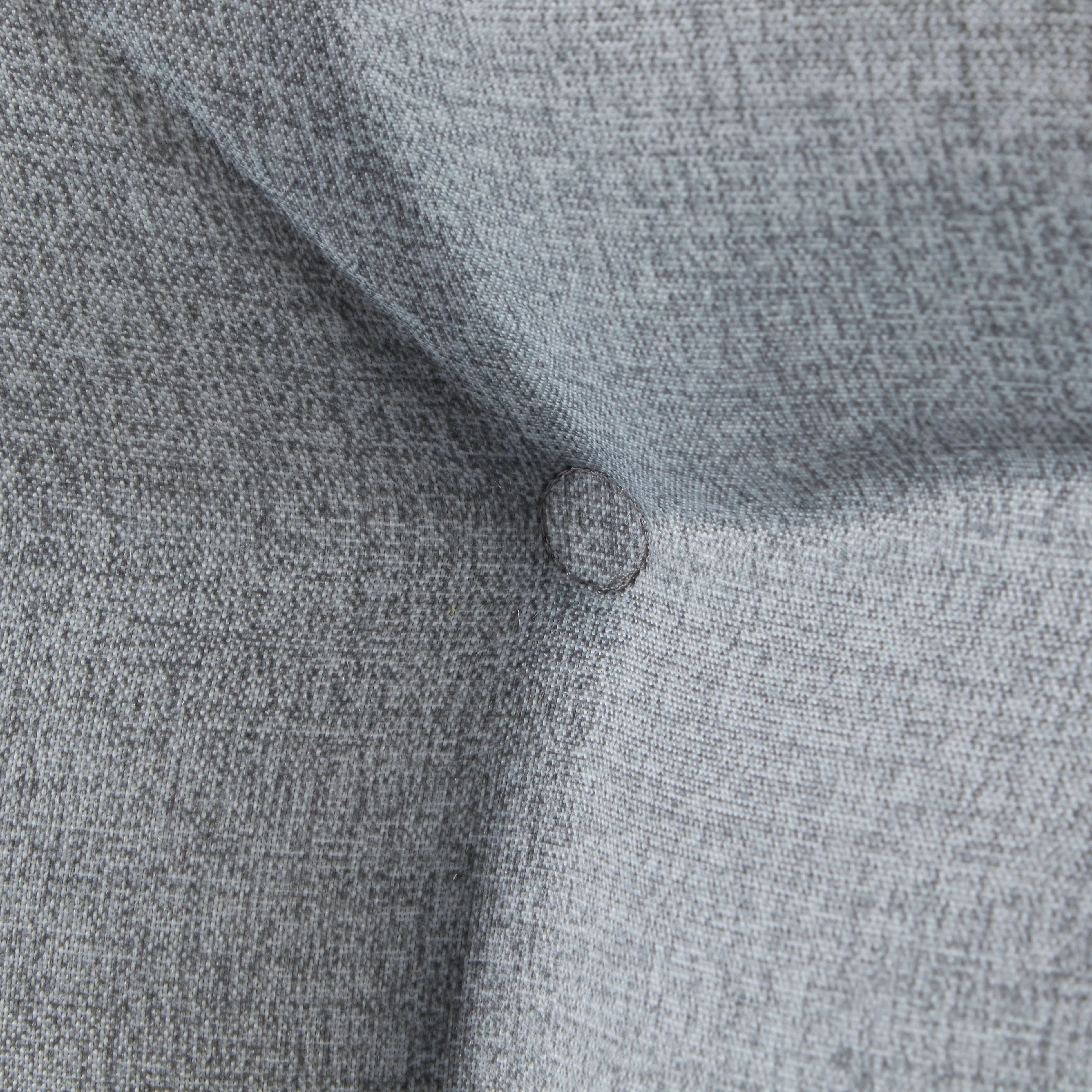 Heather Gray Outdoor Tufted Chair Cushion Set of 2 H749