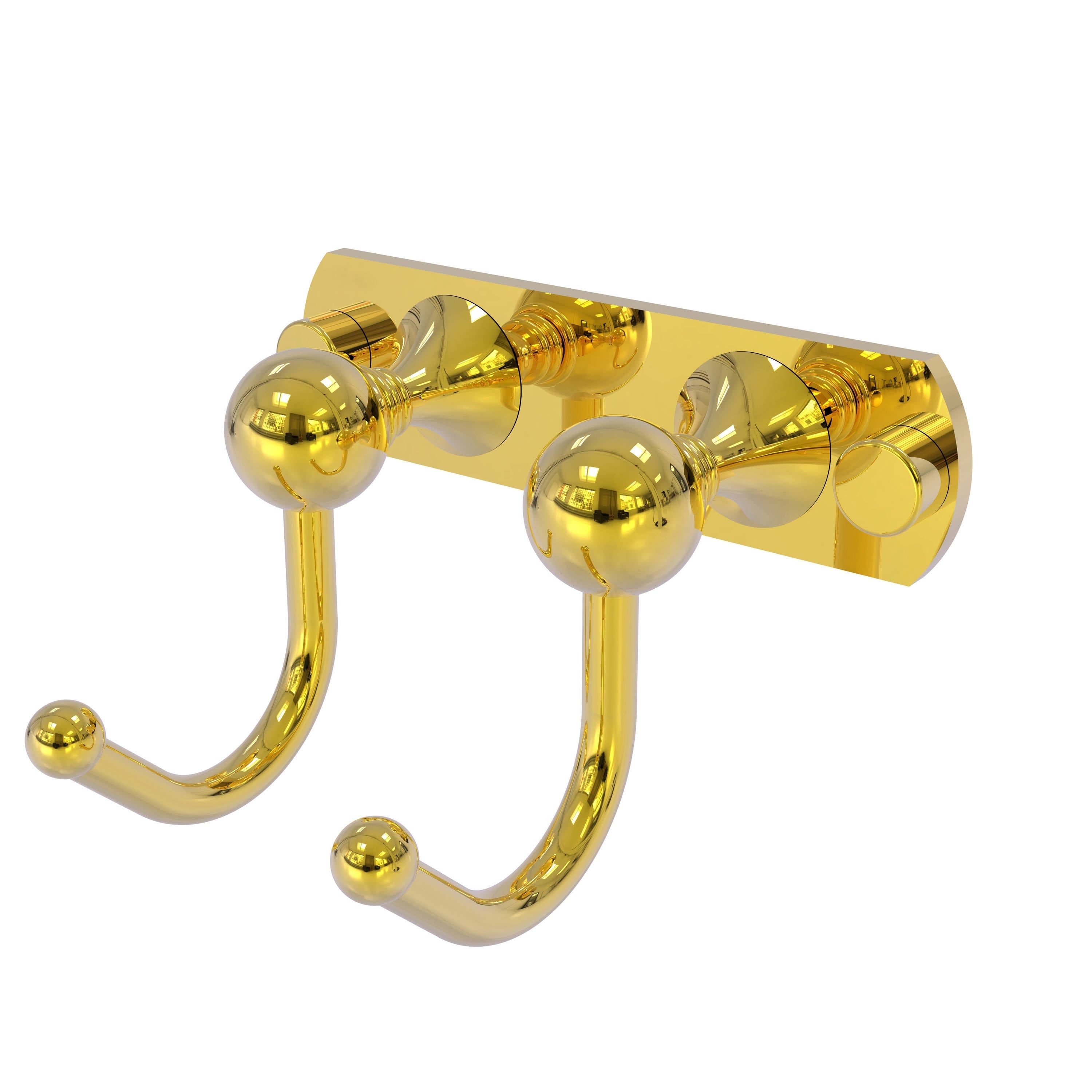 Polished Brass 2-Position Multi-Hook K477