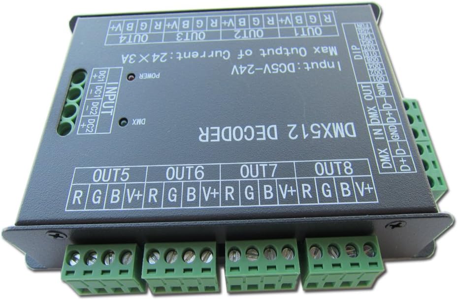 24 Channel RGB DMX512 Controller DC 5V-24V A940