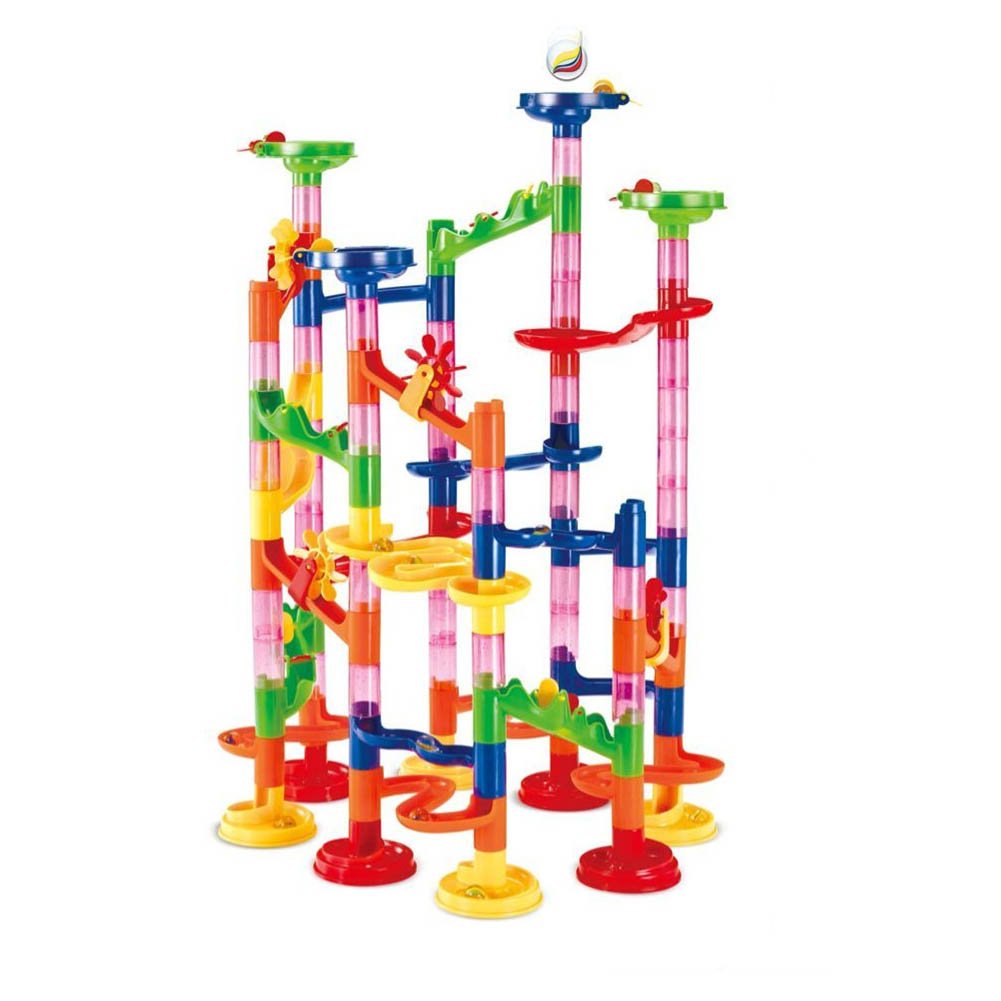 105 Pieces Marble Run Race Coaster Set Building Blocks Toys N5274