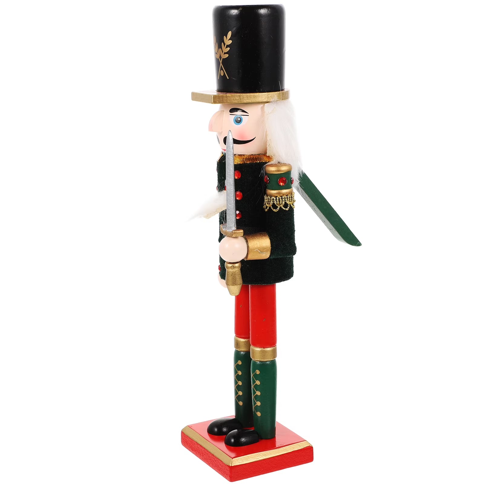 Wood Desktop Nutcracker Statue D937