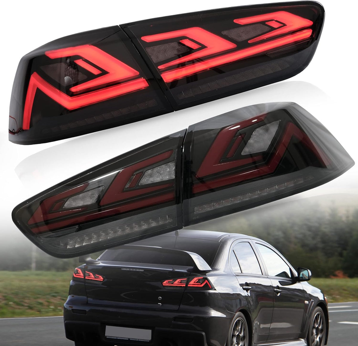 Smoked Taillight for Mitsubishi Lancer EVO X I8215