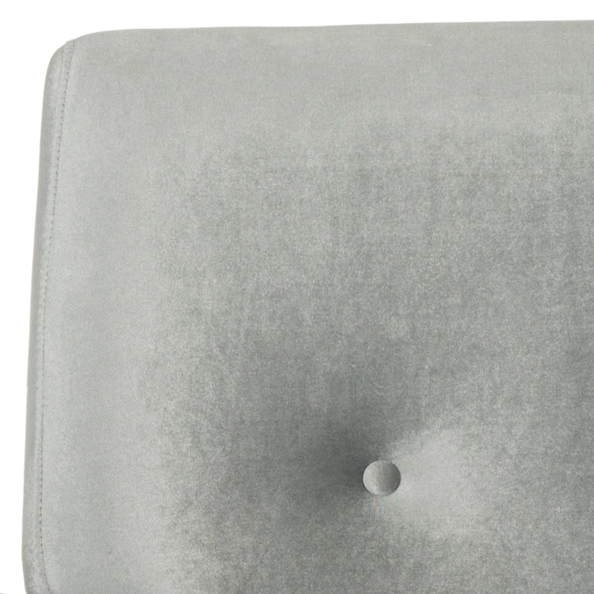Light Grey Velvet Accent Chair B684