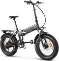 20'' X 4.0'' Fat Tire Folding Electric Bike 500W 36V 12.5Ah O582