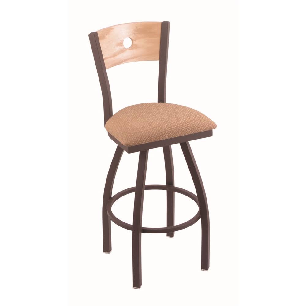 Bronze Finish 360 Swivel Counter Stool T518