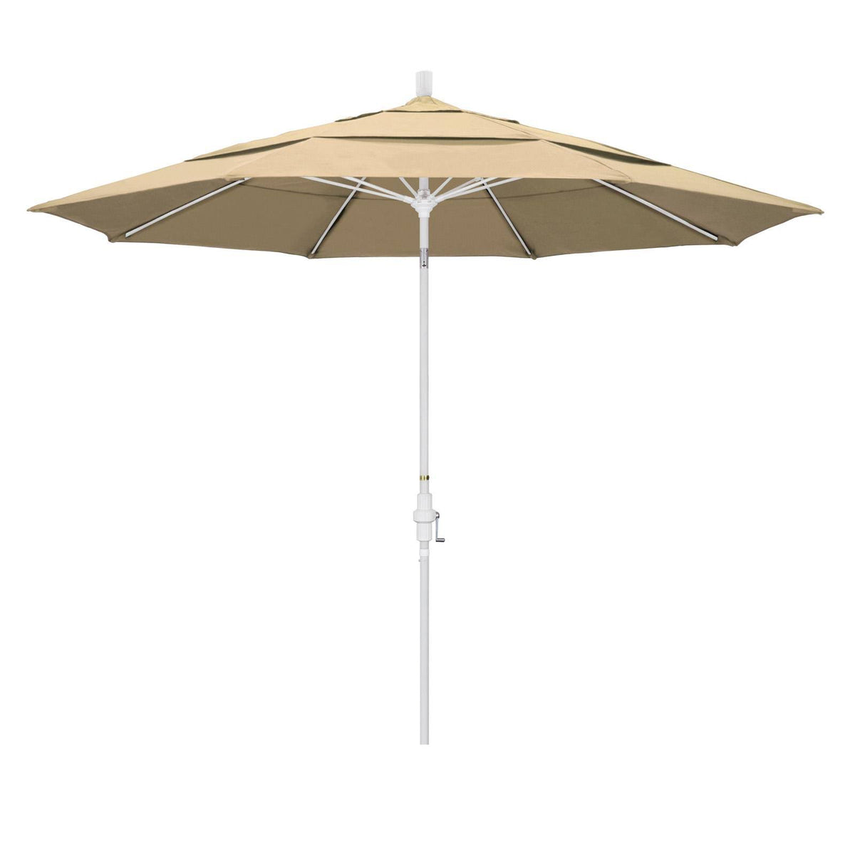 11 ft Aluminum Patio Umbrella Antique Beige G81437