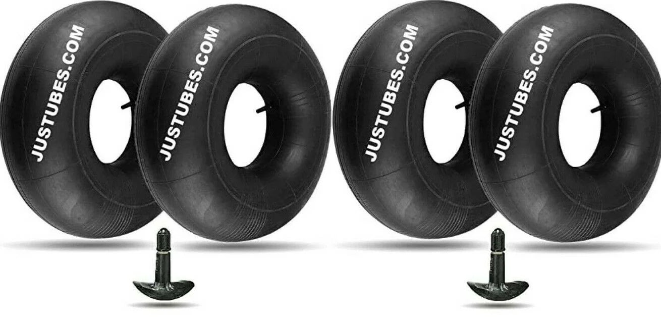 Lawn Mower Tractor Tire Inner Tube Bundle 2 - 15x6.00-6 & 2 - 20X8.00-8 Q63462