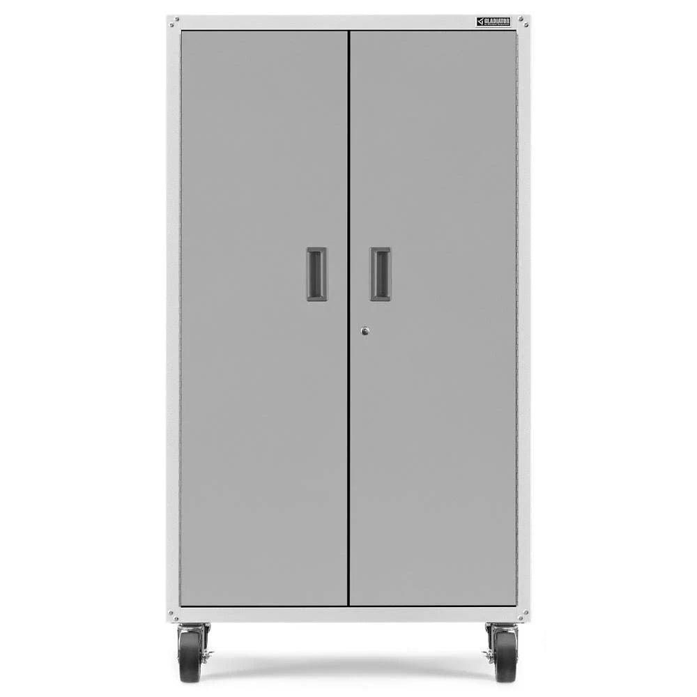 White Storage Cabinet W167