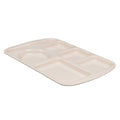 Tan School Cafeteria Compartment Tray M193