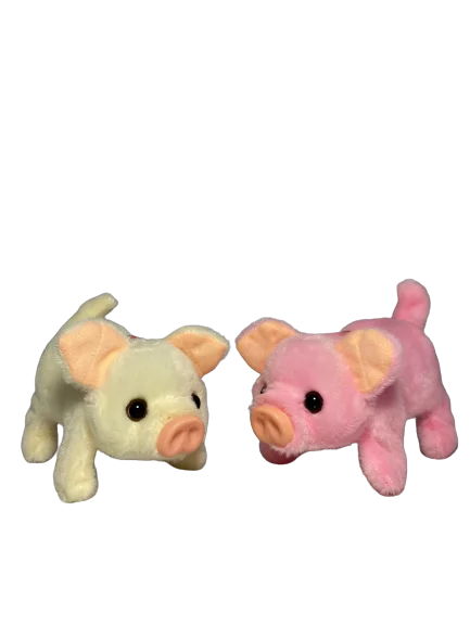 Plush Baby Mini Pig in Random Color Q9037