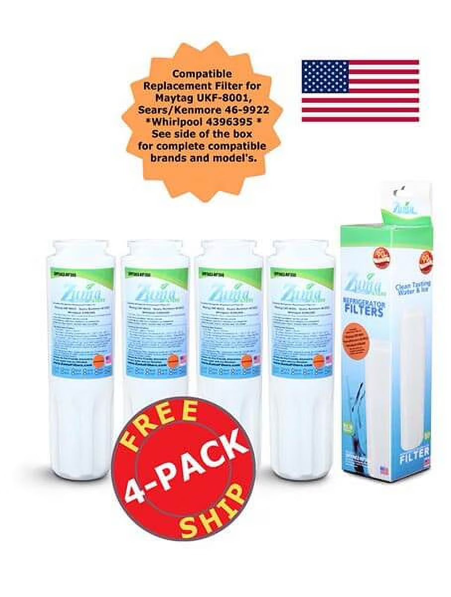 4 Pack Water and Ice Filter V19094