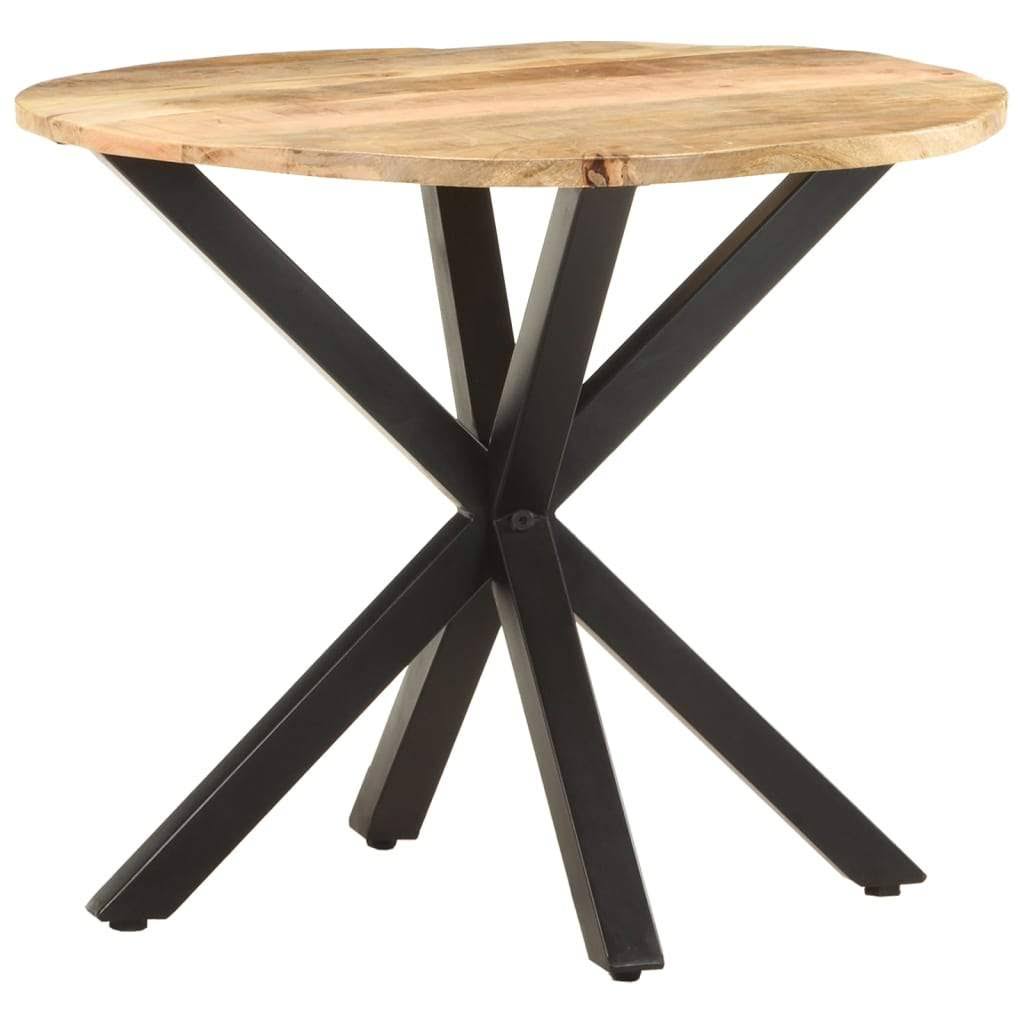 Solid Mango Wood Side Table D1155