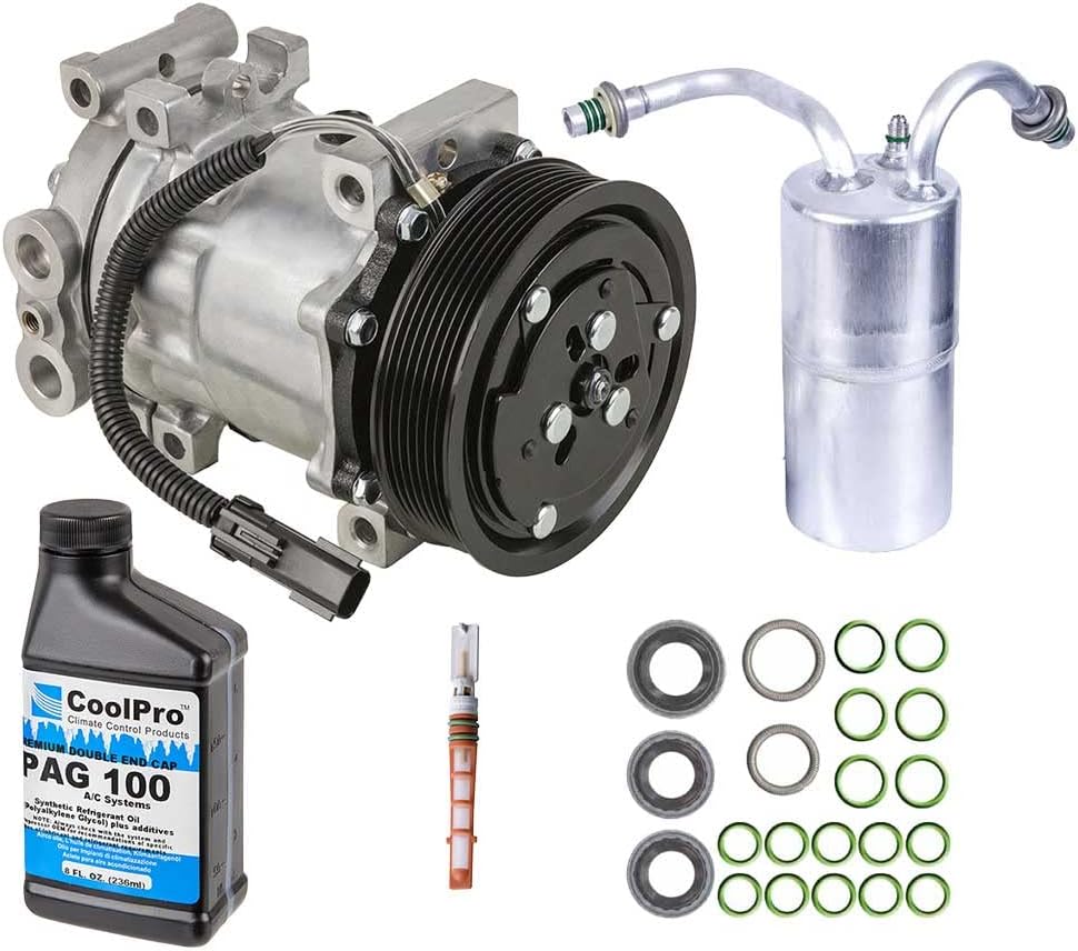 AC Compressor & A/C Kit For Dodge Ram Pickup 1994-2001 B1291