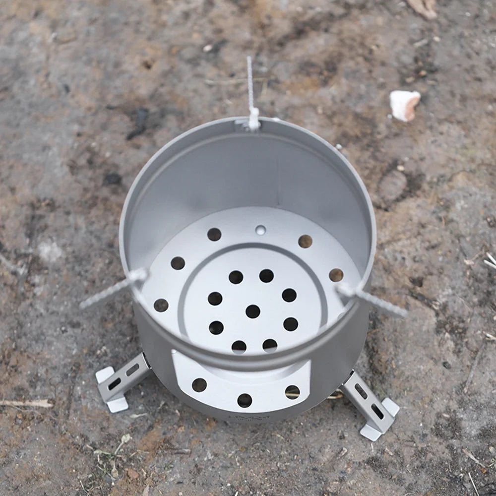 Ultralight Folding Titanium Firewood Stove K5576
