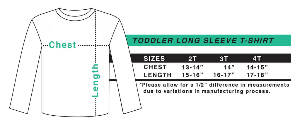 Long Sleeve Toddler T-Shirt X37961
