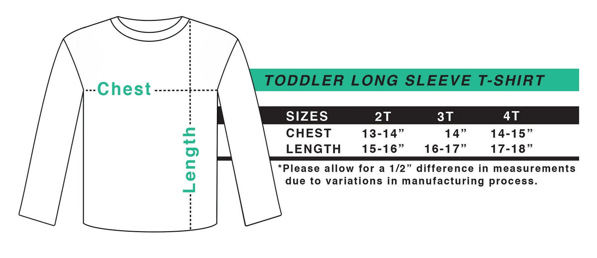 Long Sleeve Toddler T-Shirt X37961