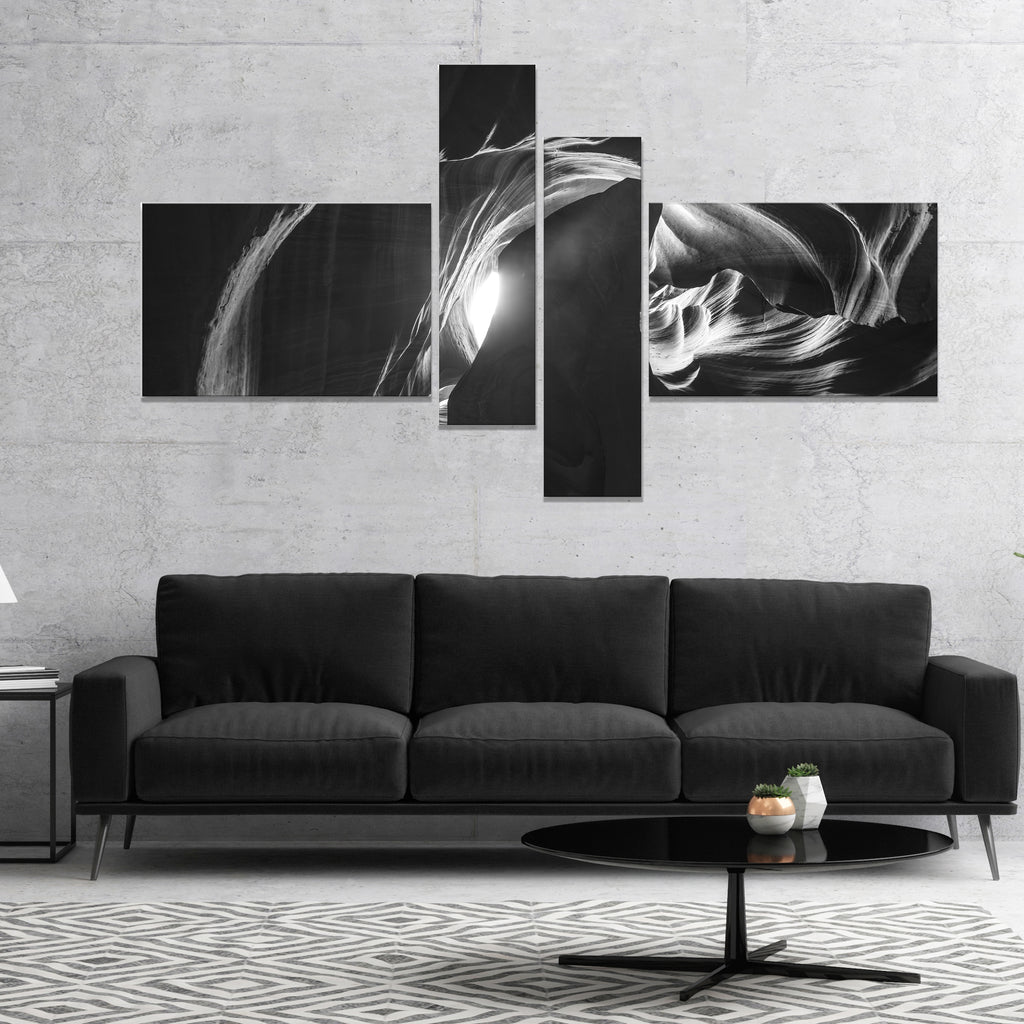 Antelope Canyon Landscape Photography Canvas Print 5 Panels D9958