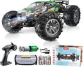 Green Brushless 4WD RC Monster Truck, 1:16 Scale, Pack of 2 Q6709
