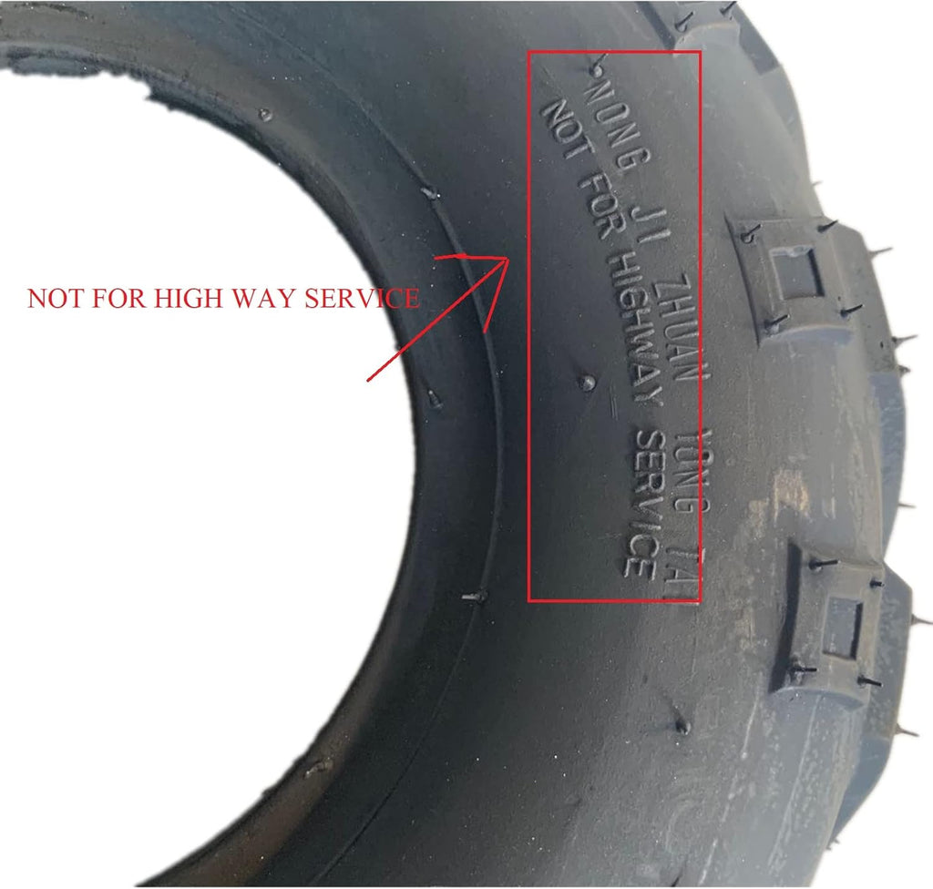 Set of 4 ATV Go Kart Tires 145/70-6 4PR V48766