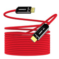 8K HDMI 2.1 Fiber Optic Cable, 100FT, Pack of 2 P653