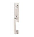 Satin Nickel Crystal Knob Tubular Handleset Y26413