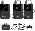UHF Wireless Lavalier Microphone System with Transmitter and Receiver Q97083