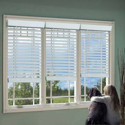 White Horizontal Blind L388