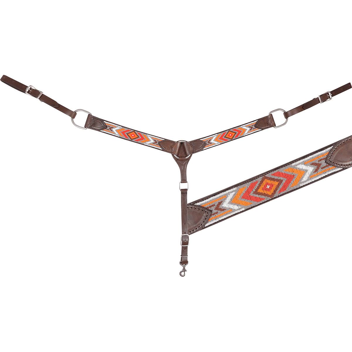 Red 2in Beaded Breast Collar G63860