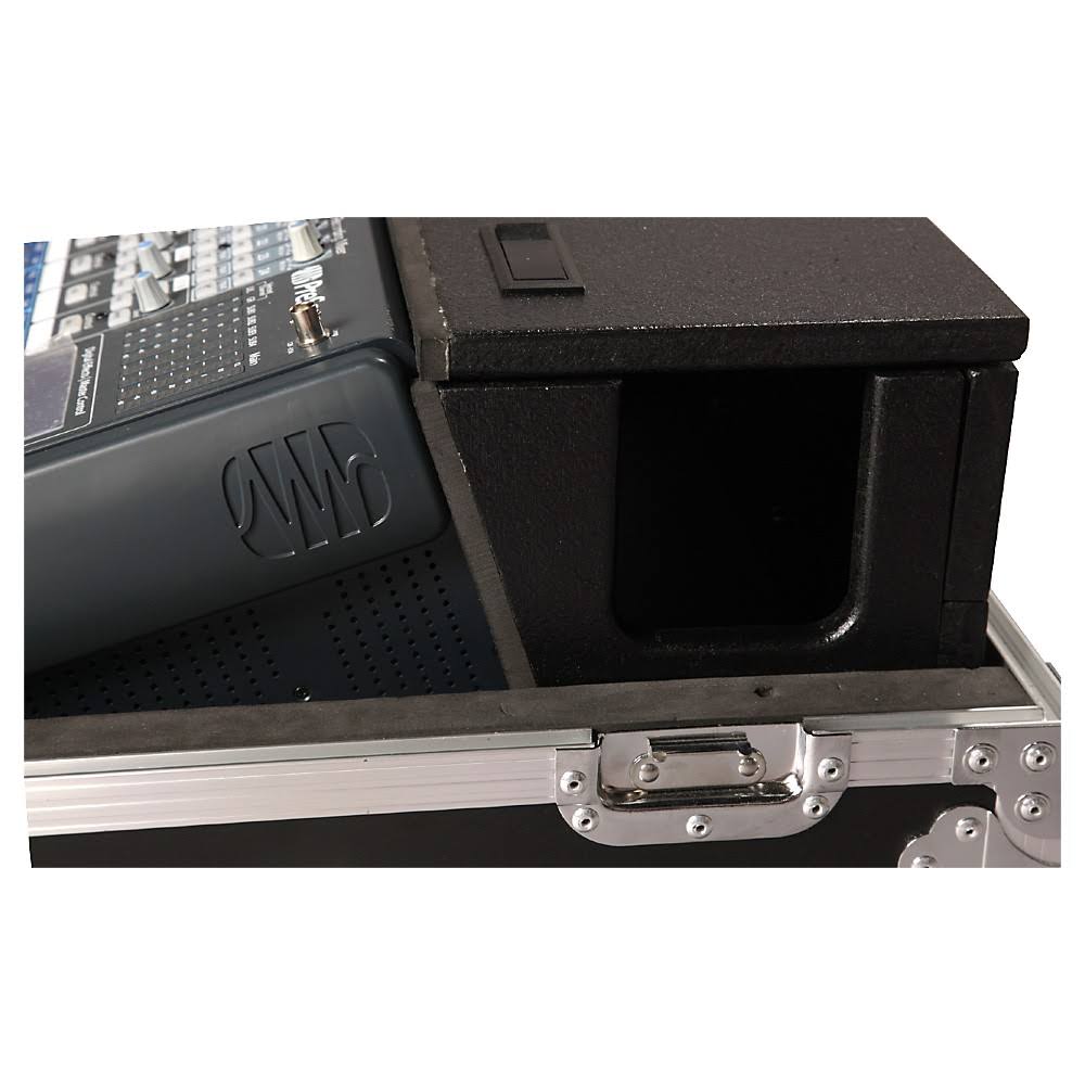 Padded Rolling Case for PreSonus StudioLive 24.4.2/24.4.2AI - Black C3501