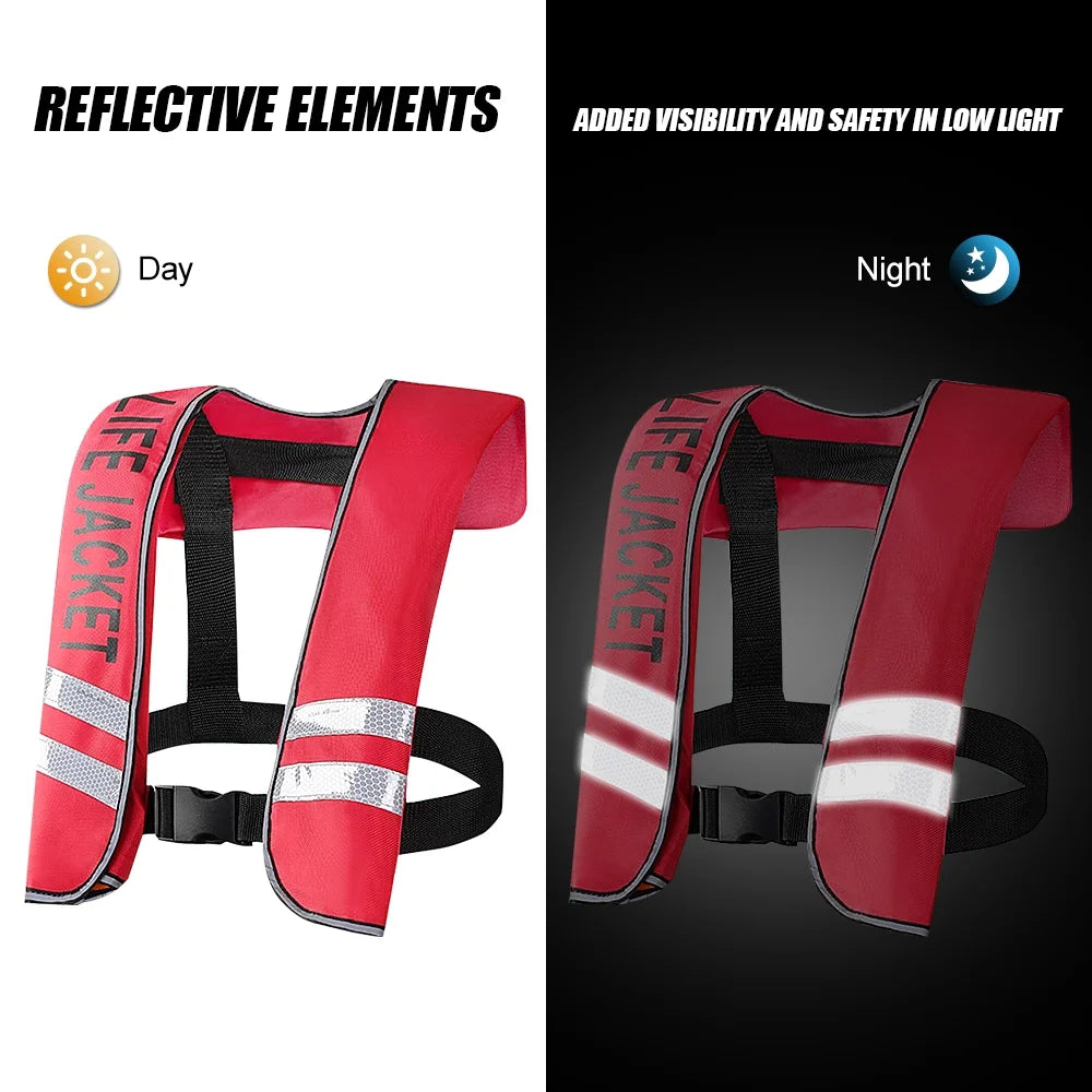 Adult Safety Float Suit for Water Sports Survival Jacket U58448