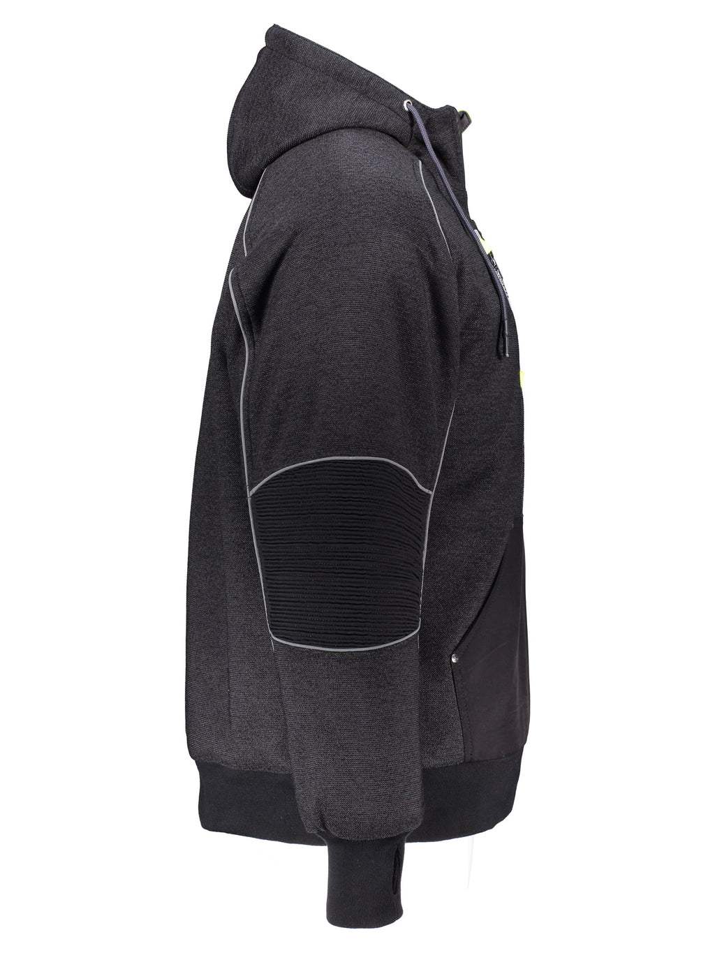 Black Reflective Insulated Hoodie Z6340